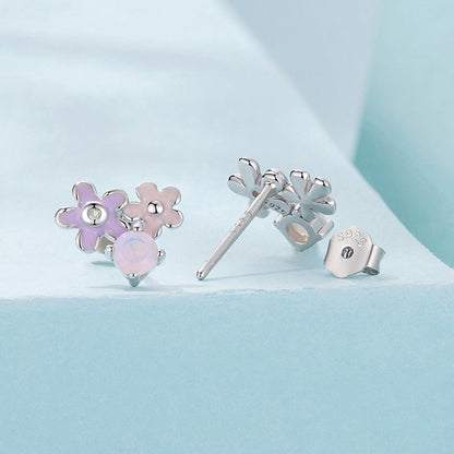 Forget-Me-Not Stud Earrings