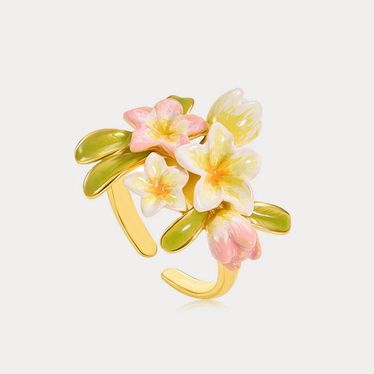 Plumeria Ring