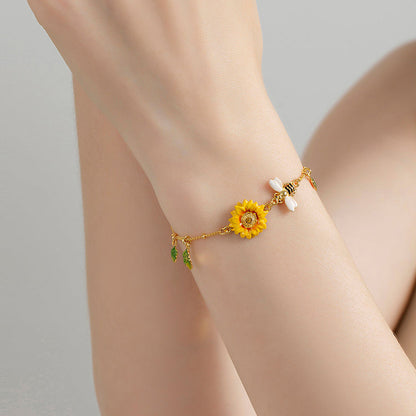 Sunflower Bracelet