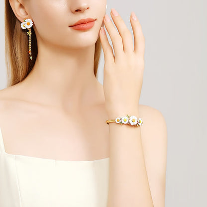 Daisy Cuff Bracelet