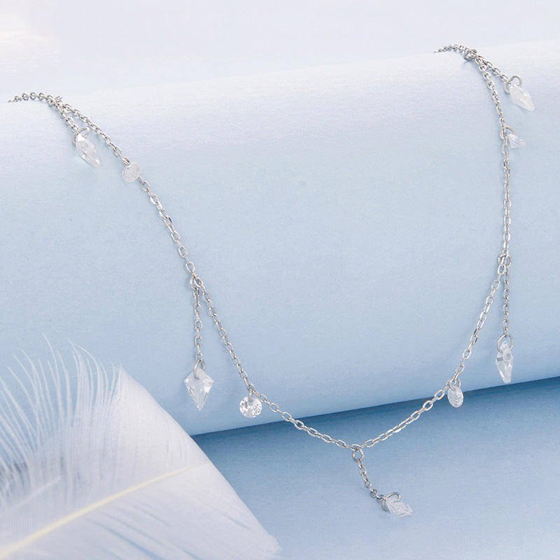 Star Tassel Charms Necklace