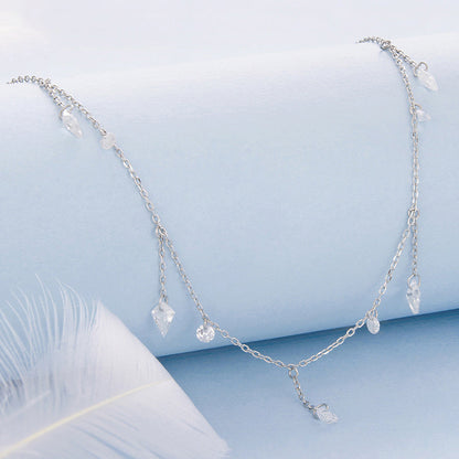 Star Tassel Charms Necklace