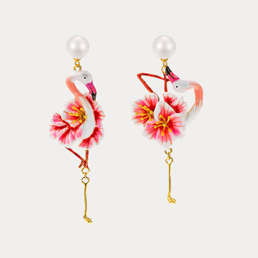 Flamingo Earrings