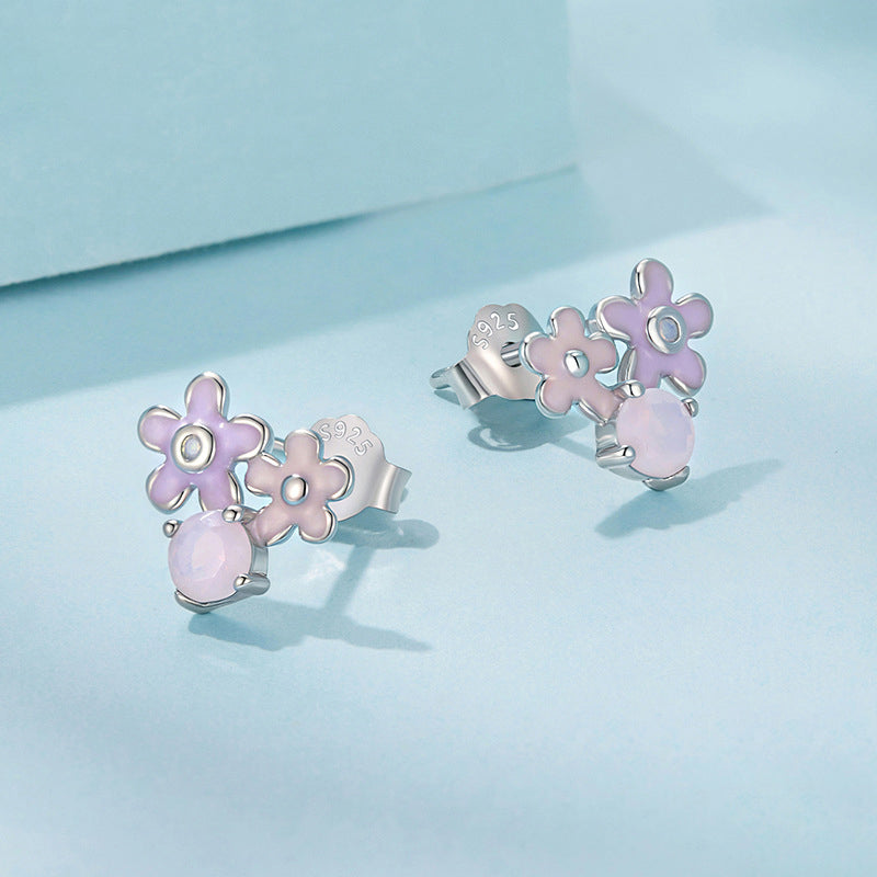 Forget-Me-Not Stud Earrings