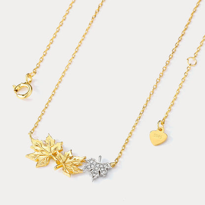 Maple Leaves Necklace