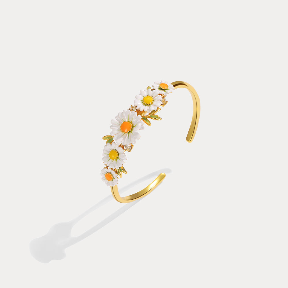 Daisy Cuff Bracelet