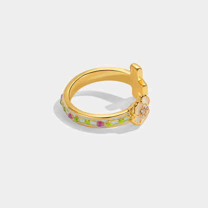 Grape Cross Ring