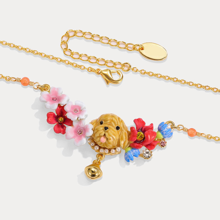 Goldendoodle Necklace