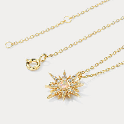 Eight-pointed Star Necklace