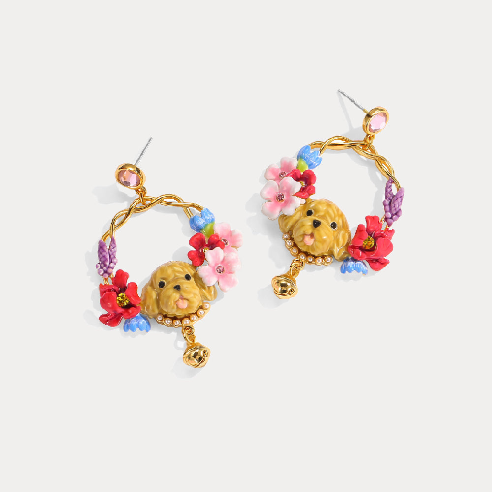 Goldendoodle Earrings