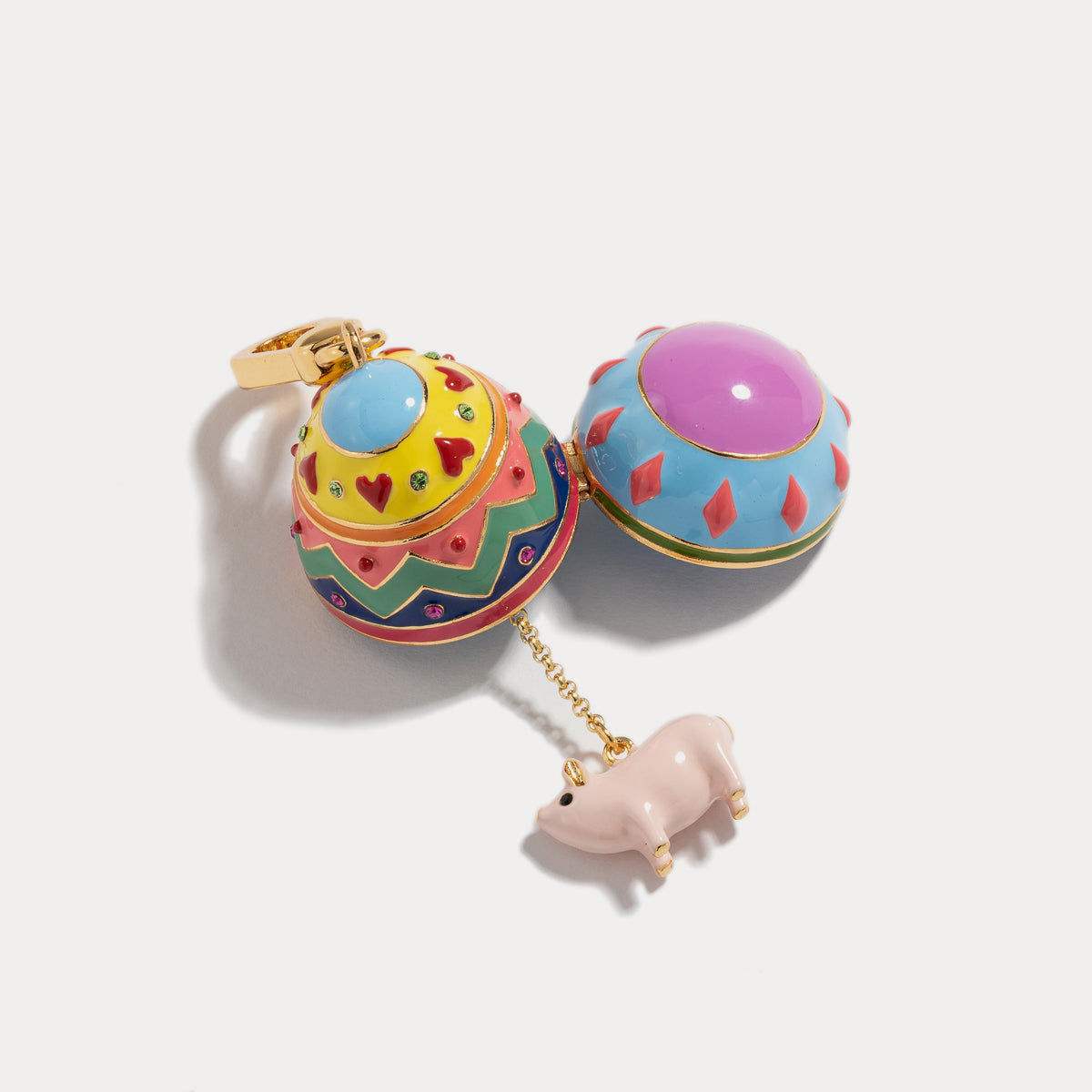 Dog Easter Egg Locket Pendant