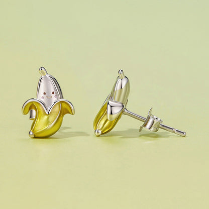 Banana Stud Earrings