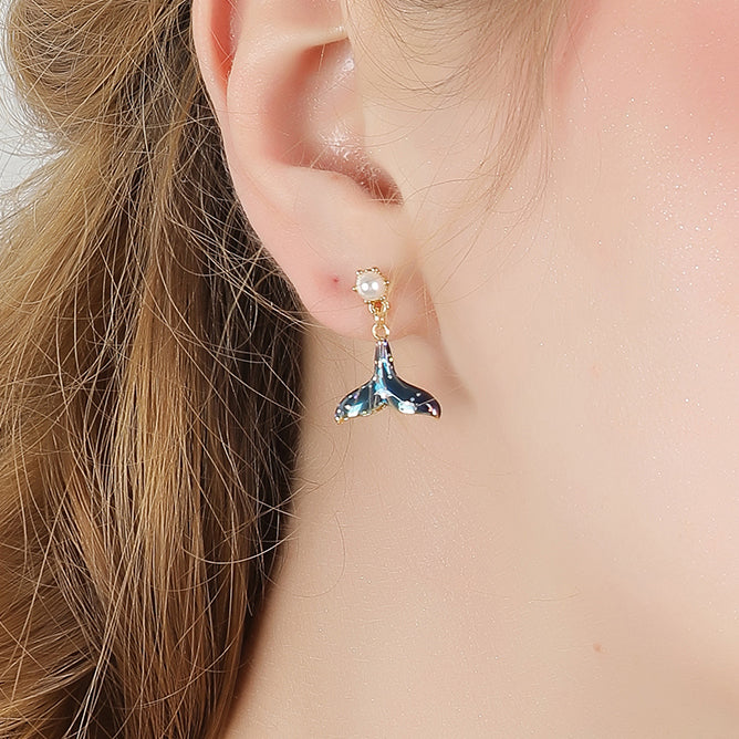 Mermaid Tail Earrings