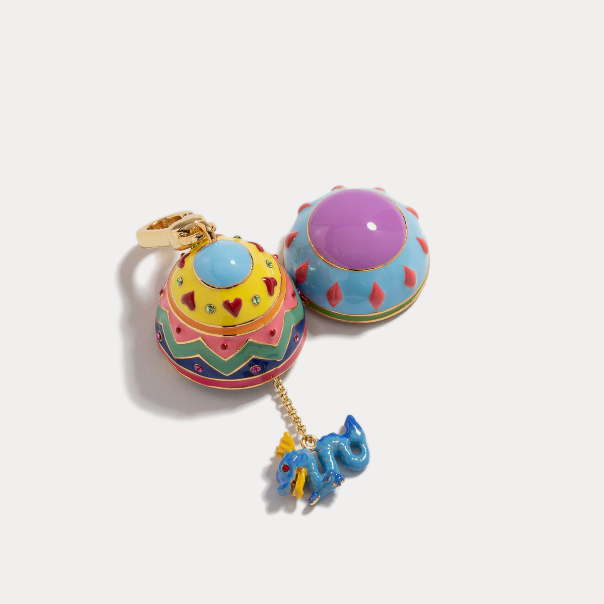 Dog Easter Egg Locket Pendant