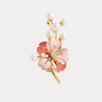 Blossom Pearl Brooch