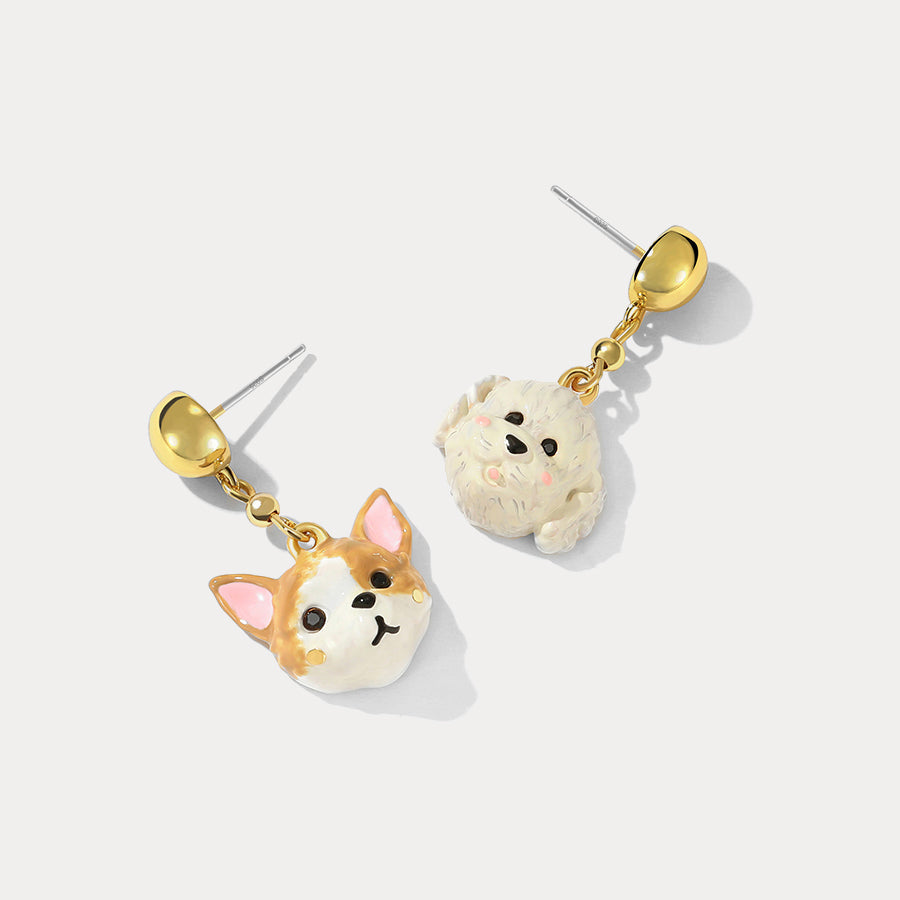 Puppy&Kitten Earrings