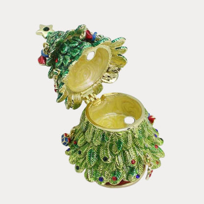 Christmas Tree Trinket Box