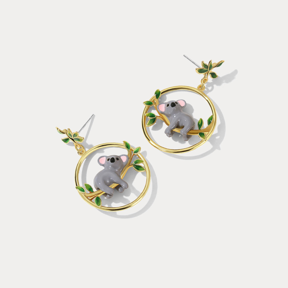 Koala Earrings