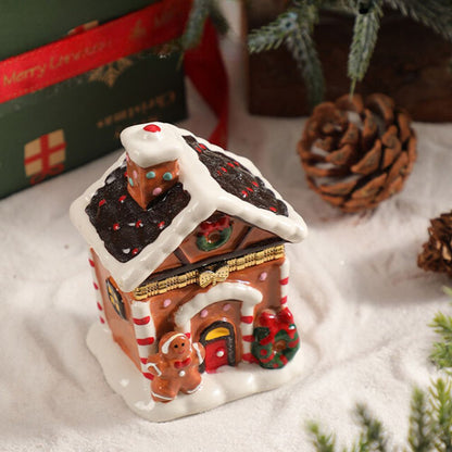 Gingerbread House Trinket Box