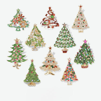 Christmas Tree Brooch