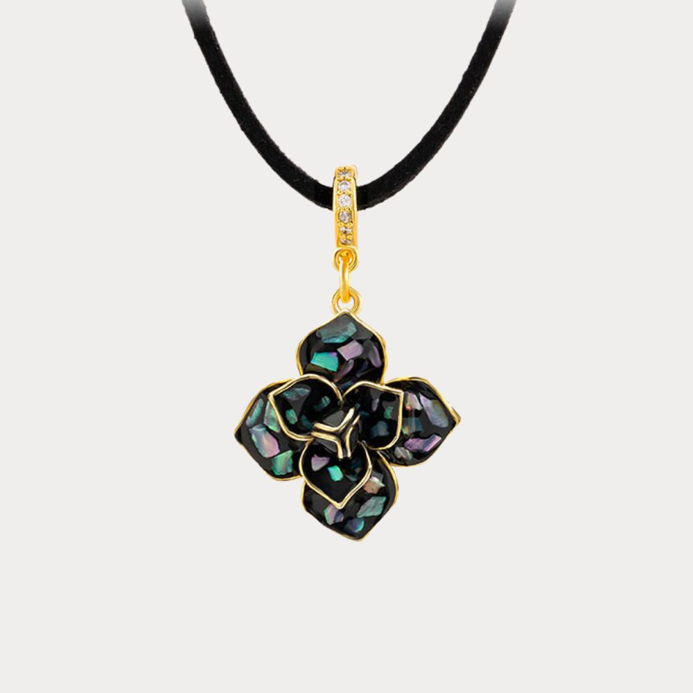 Camellia Pendant Choker
