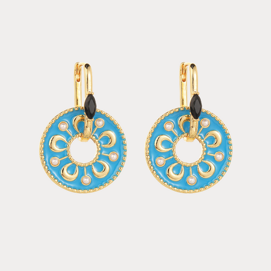 Azure Drop Earrings