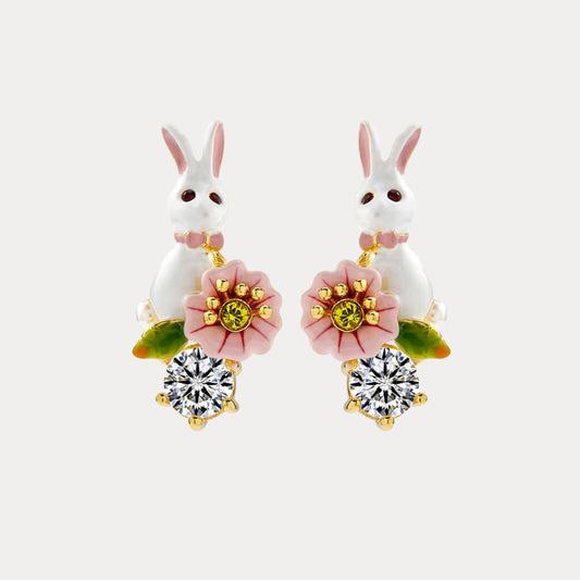 Rabbit Blossom Earring