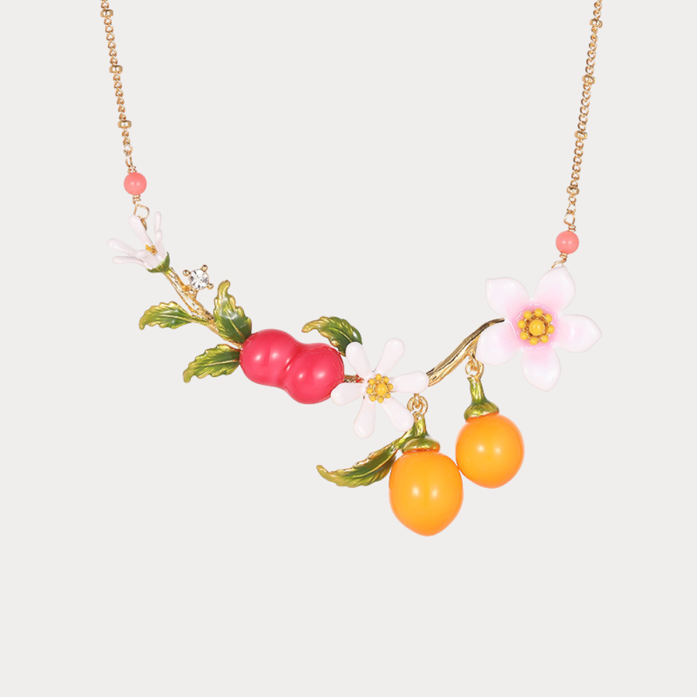 Cherry Tomato Necklace