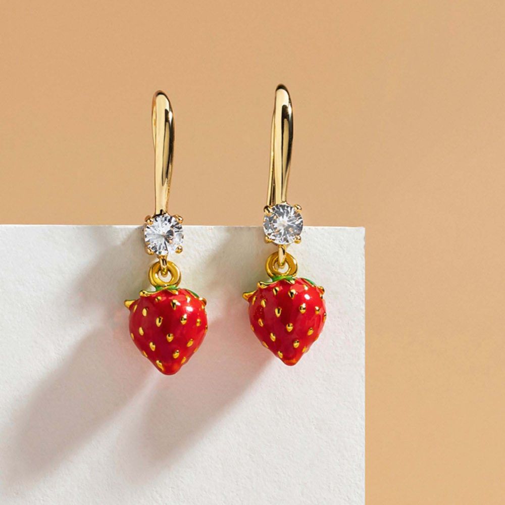 Strawberry Earrings