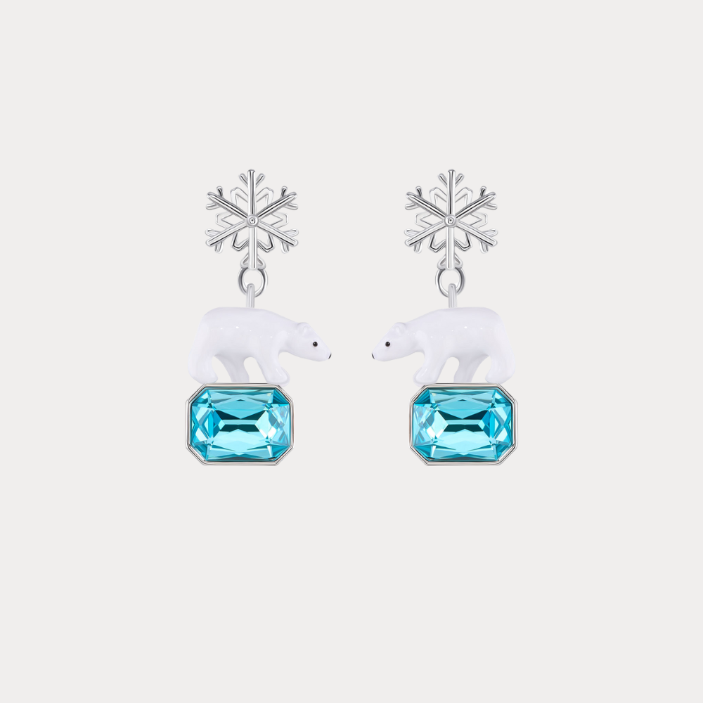 Polar Bear Earrings
