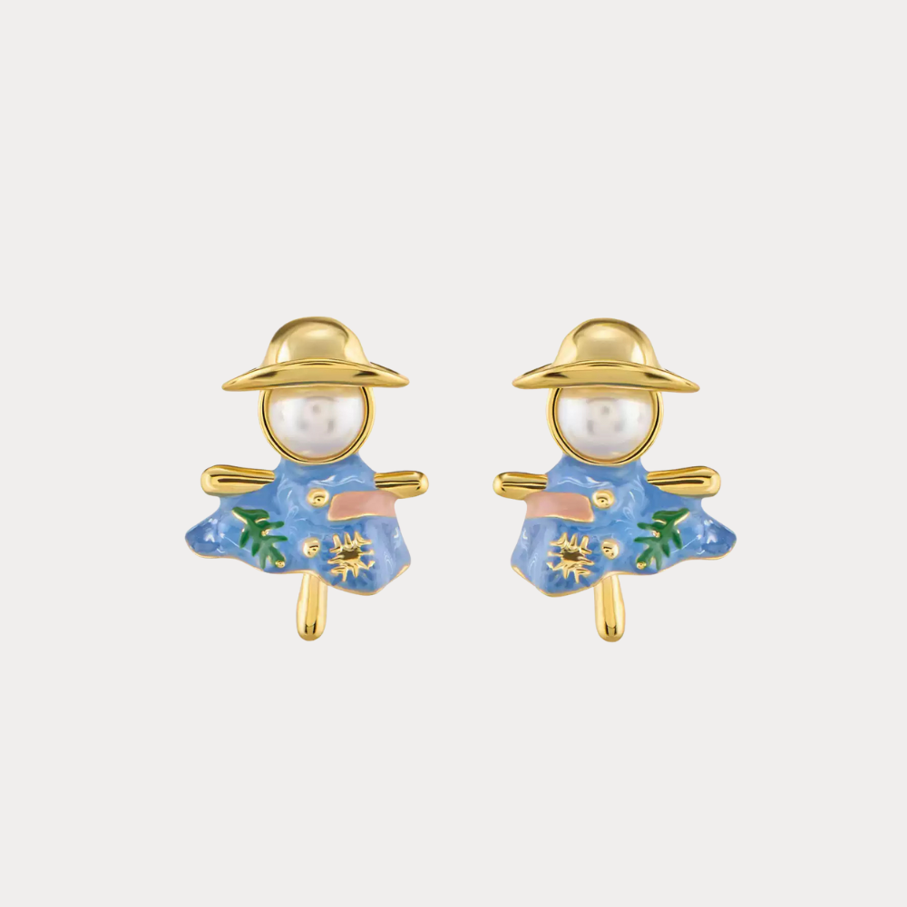 Scarecrow Earrings