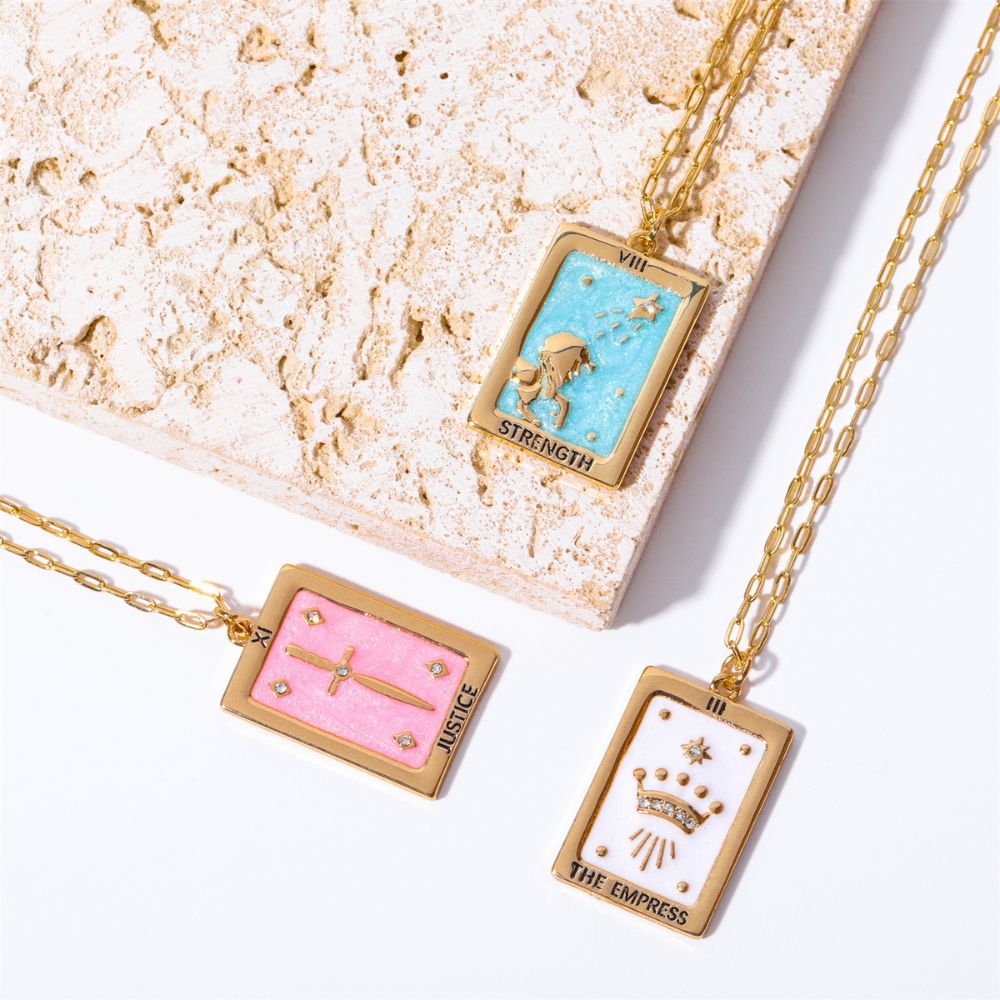 Tarot Card Necklace