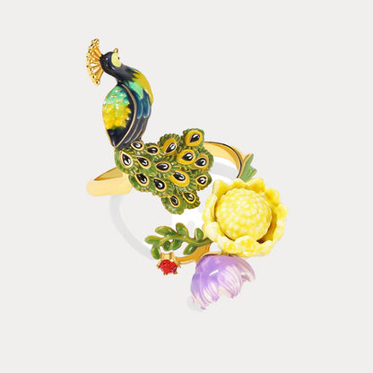 Peacock Ring