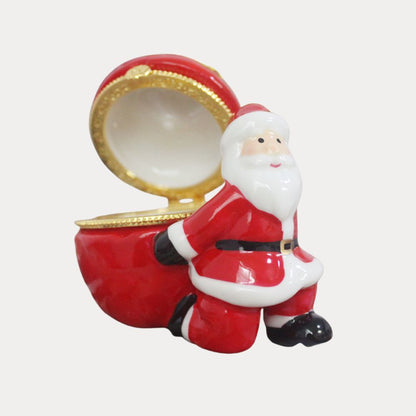 Santa Claus Gift Bag Trinket Box