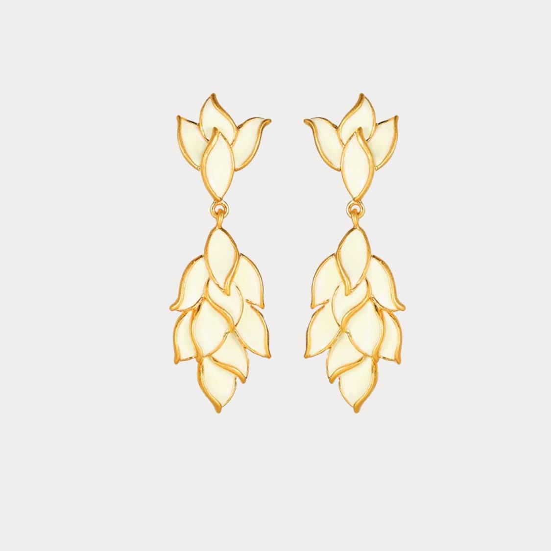 Golden Leaf Earrings