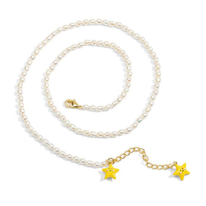 Star Pearl Necklace