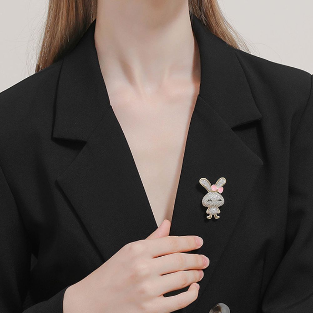 Rabbit Brooch