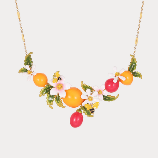 Cherry Tomato Necklace