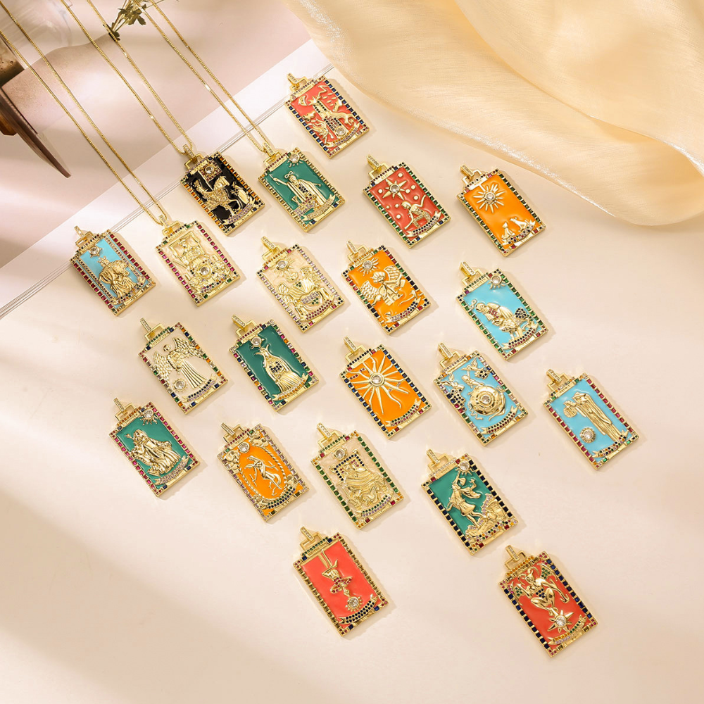 Tarot Card Necklace