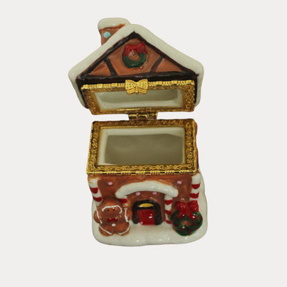 Gingerbread House Trinket Box