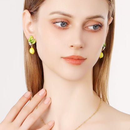 Lemon Earrings