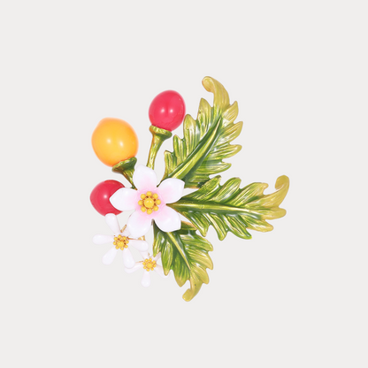 Cherry Tomato Brooch
