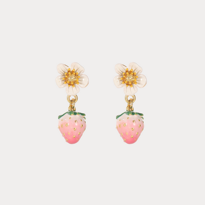 Strawberry Blossom Earrings
