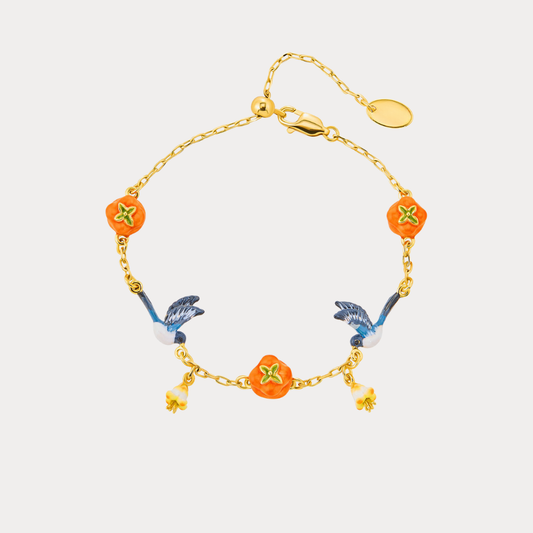 Persimmon Magpie Bracelet