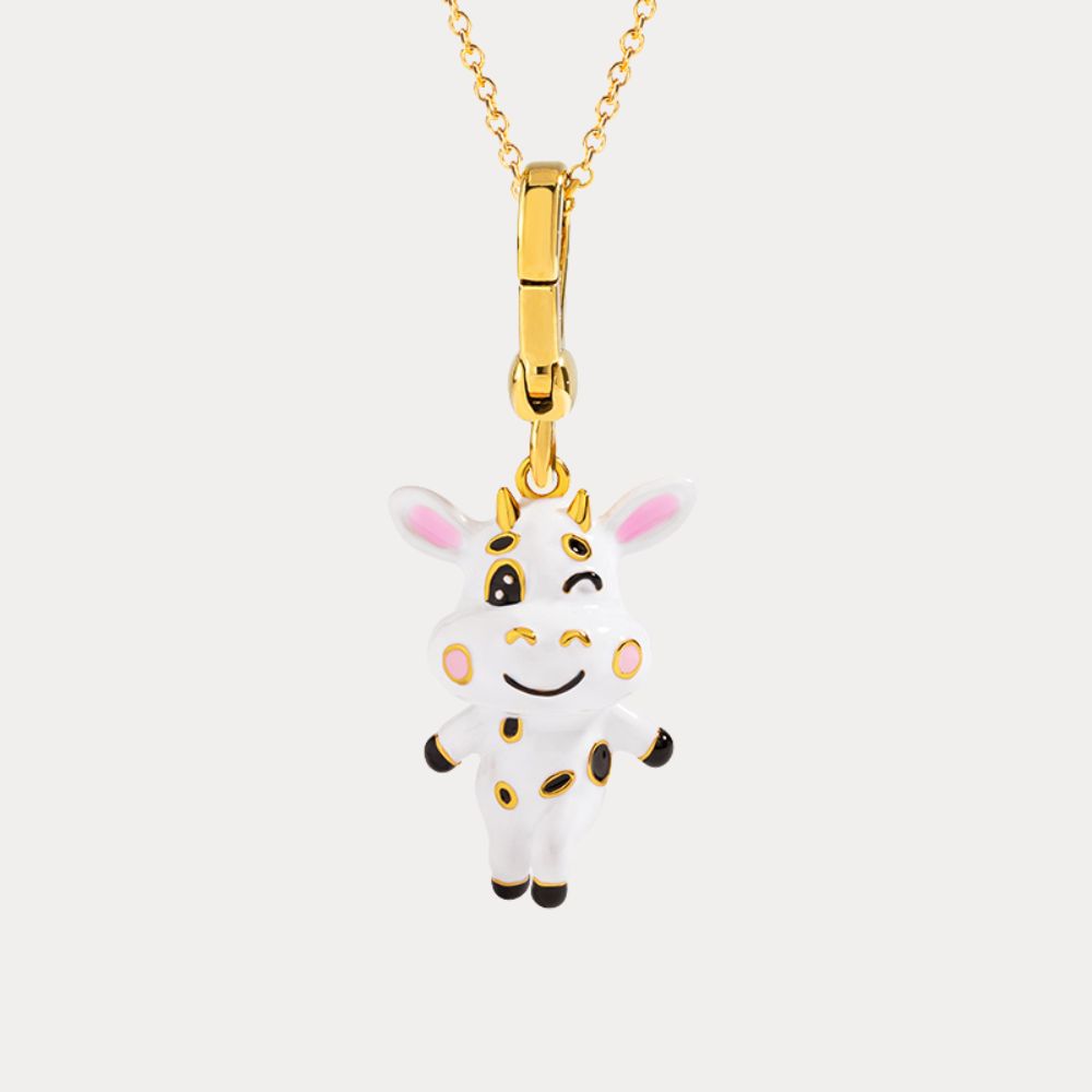 Winking Cow Pendant