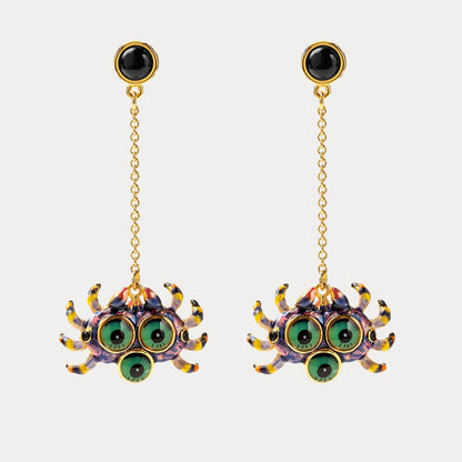 Spider Drop Earring