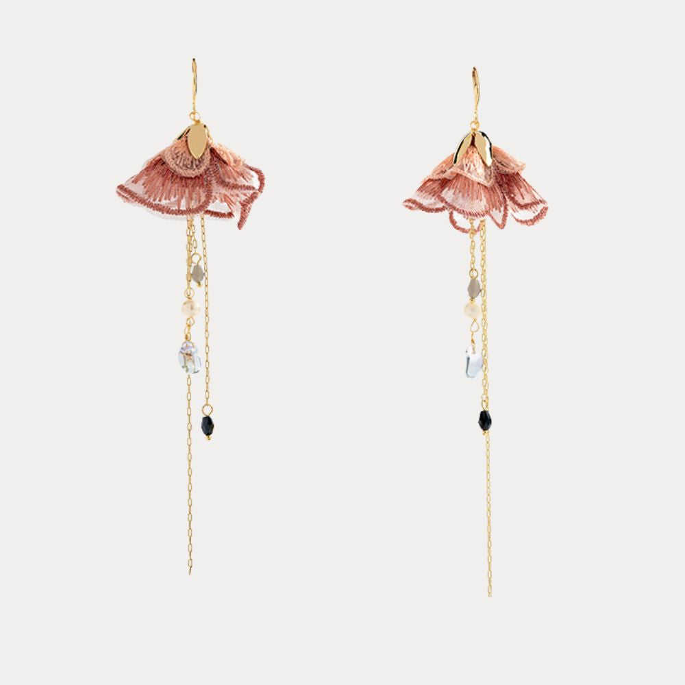 Fairy Woven Tassel Earrings