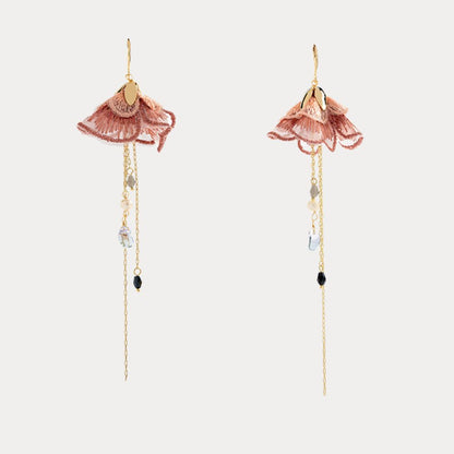 Fairy Woven Tassel Earrings