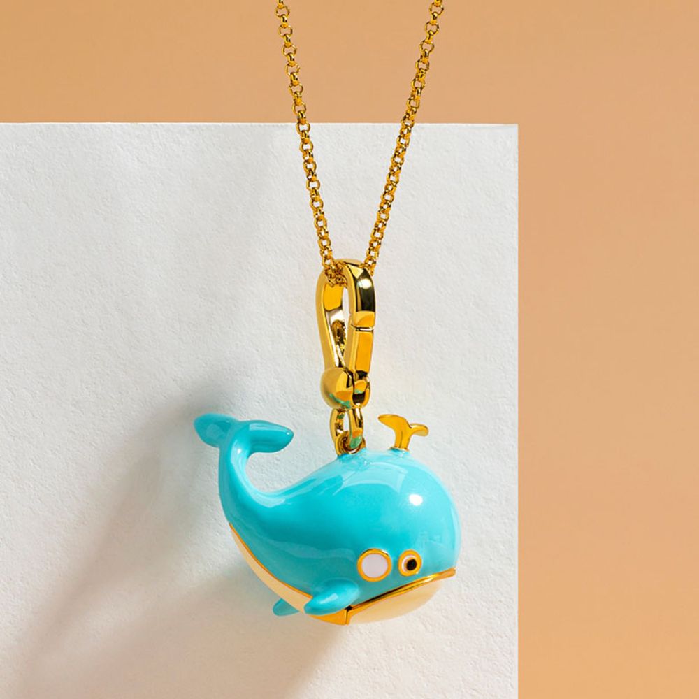 Whale Locket Pendant