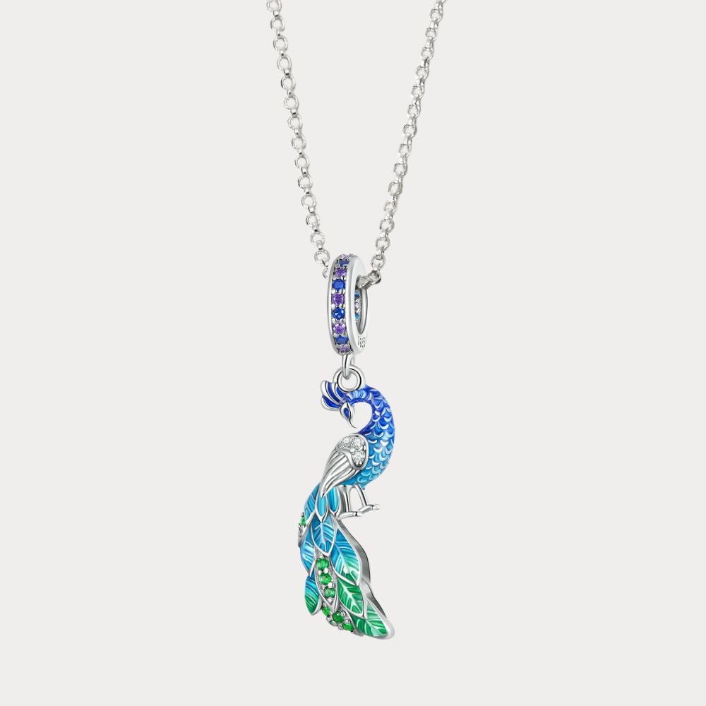 Peacock Pendant Necklace